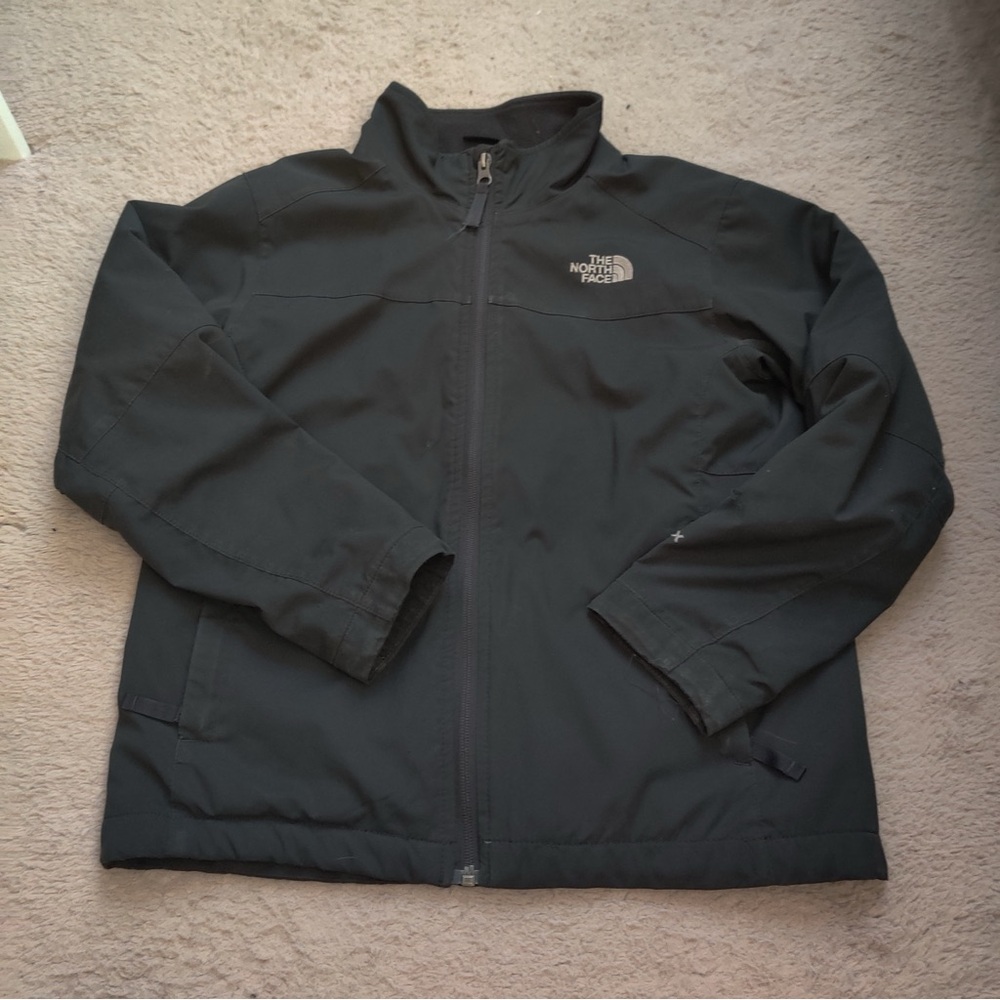 The North Face Boy’s Apex Performance Jacket in Black Windbreaker